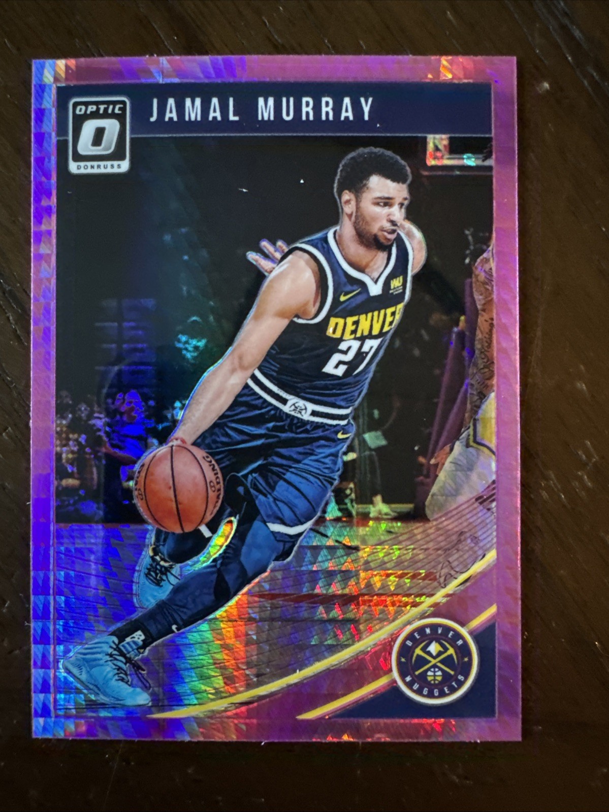 2018 Donruss Optic #60 Jamal Murray Hyper Pink