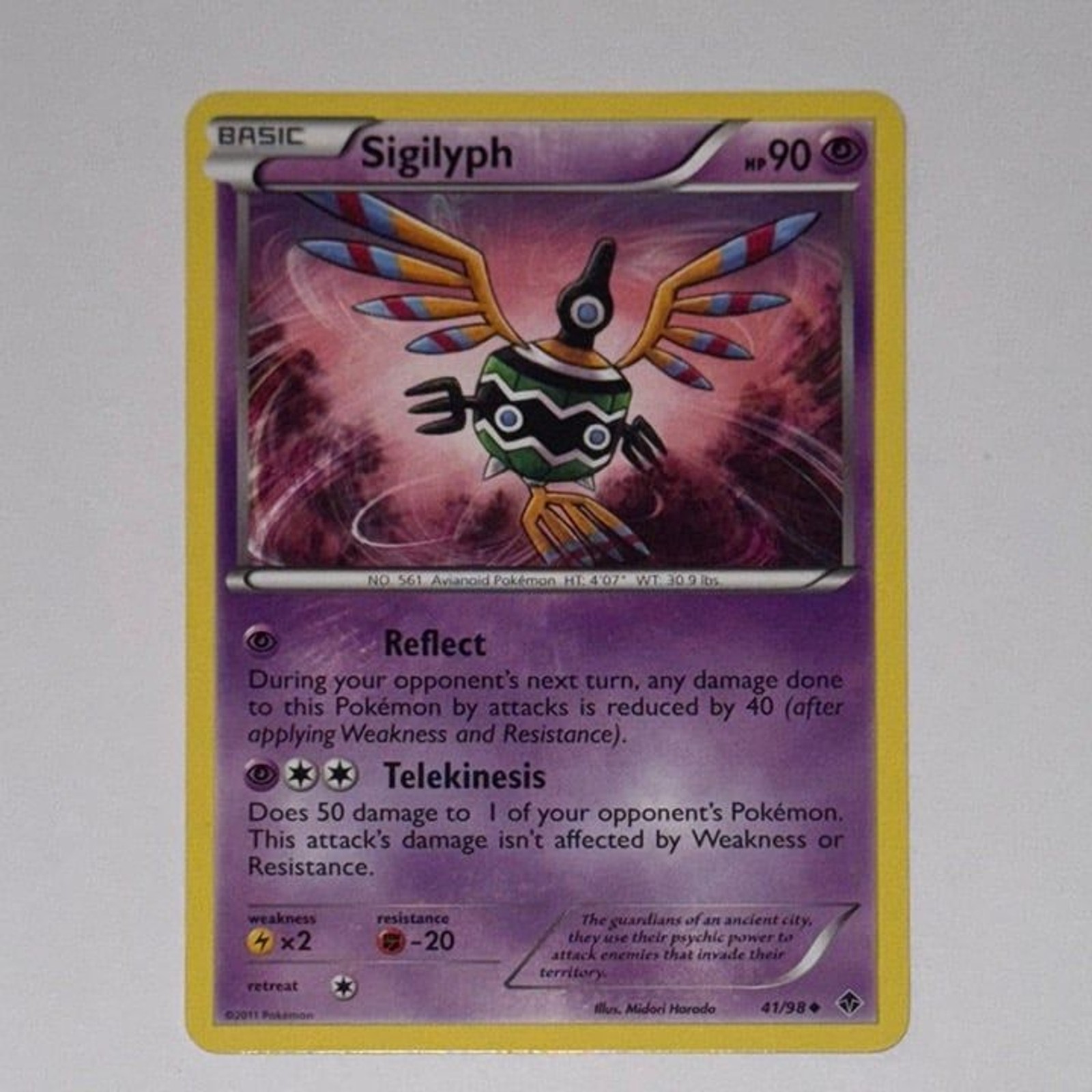 Pokémon Card: Sigilyph 41/98 (Pokemon Emerging Powers)