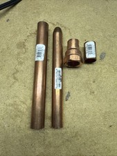 lot Copper Pipe Couplings Adapter Stub 1/2”