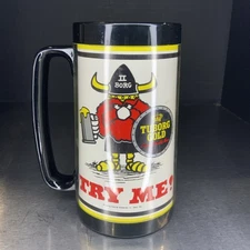 Vintage Tuborg Gold Plastic Beer Mug Caring National Breweries