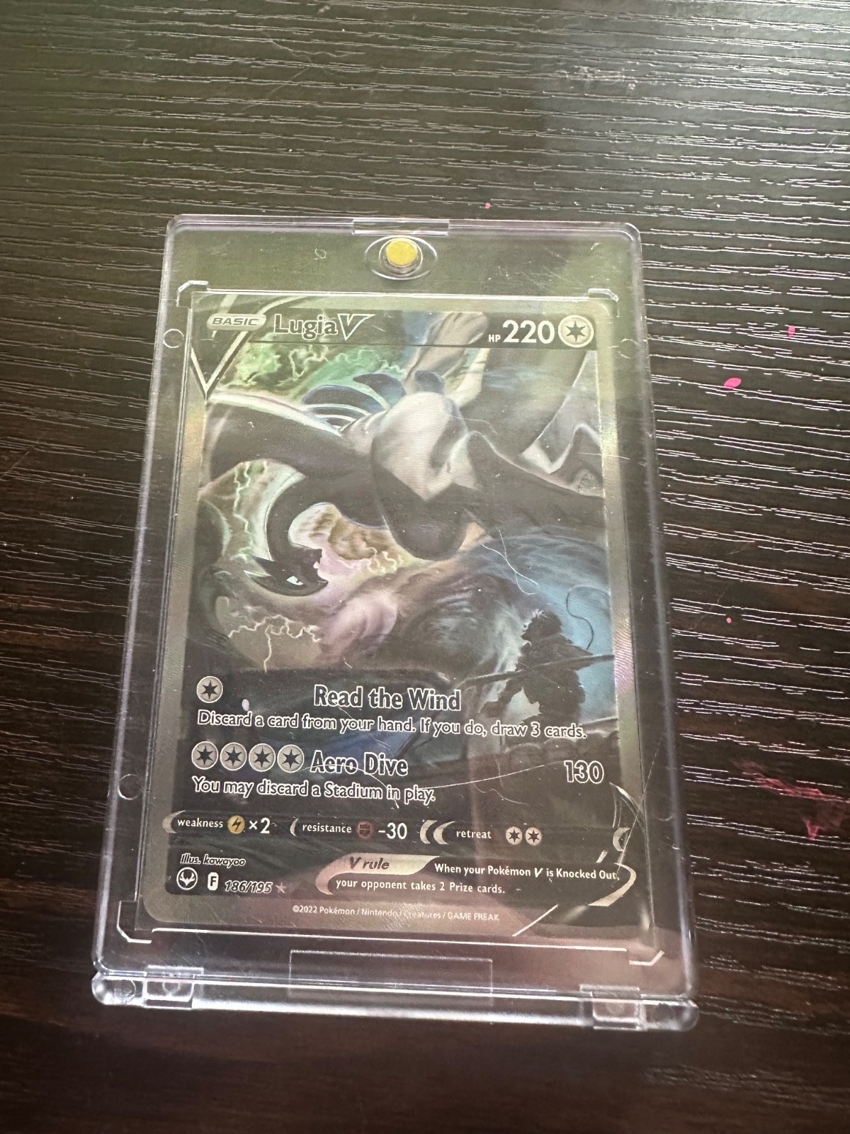 Lugia V (Alternate Full Art) 186/195 Swsh12: Sword & Shield - Silver Tempest...