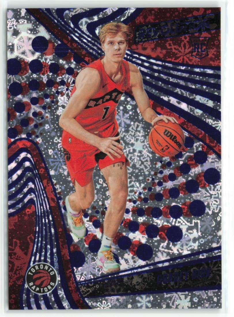 Gradey Dick RC 2023-24 Panini Revolution Winter Toronto Raptors #110
