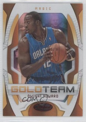 2009-10 Certified Gold Team Red 38/250 Dwight Howard #4 HOF 2u3