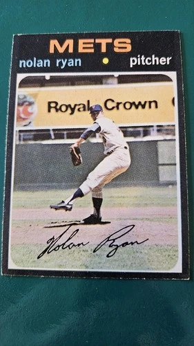 1971 Topps #513 Nolan Ryan - New York Mets Baseball Card - HOFer