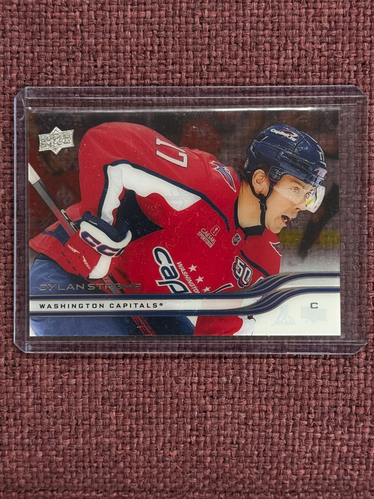 2025-26 Upper Deck #190 Dylan Strome Clear Cut