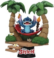 "Beast Kingdom - Disney - D-Stage - Stitch Hammock 6\" Statue [New Toy] Figure,"