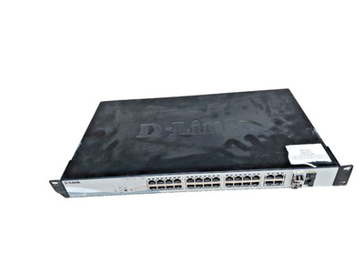D-Link DES-1210-28MP mit Halterungen D-Link 28-Port 10/100 PoE Web Smart Switch