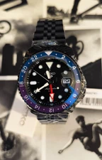 Seiko 5 Sports SSK027K1  Yuto Horiyone (with box*) Black Dial #1048 SSK027K1-NEW