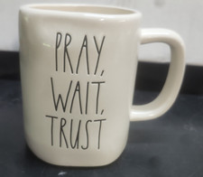 Rae Dunn Pray, Wait, Trust Mug