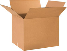 24X20X18 Corrugated Boxes, Large, 24L X 20W X 18H, Pack of 10  Shipping, Packag