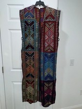 Open Embroidered Thobe/Abaya