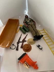 VTG GI Joe Adventure Team African American Adventurer W Accessories READ DESCRIP
