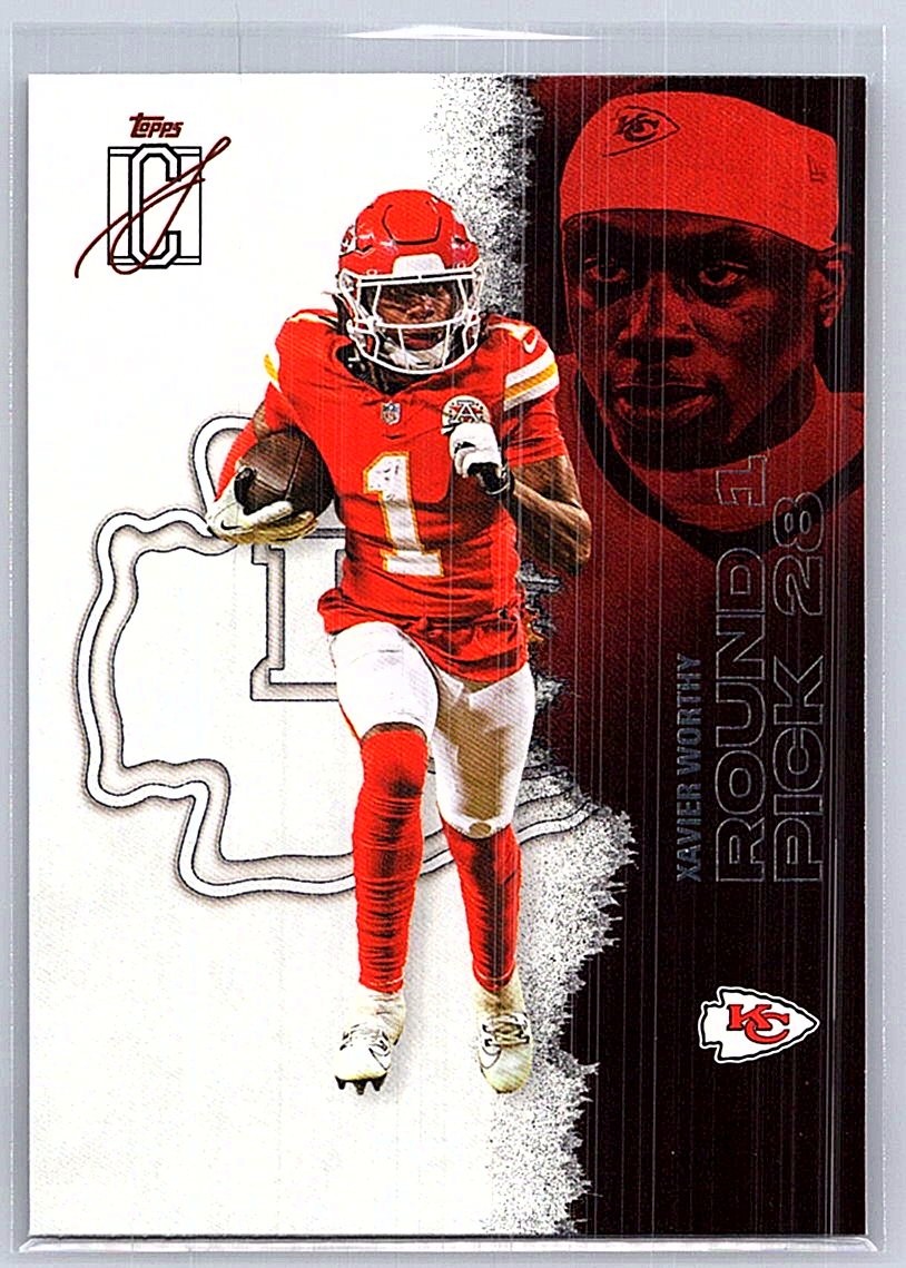 2025 Topps Signature Class #28 Xavier Worthy