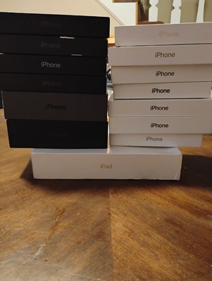 iPad/iPhone Box Lot Of 14 Only Boxes!!! read description!!!!