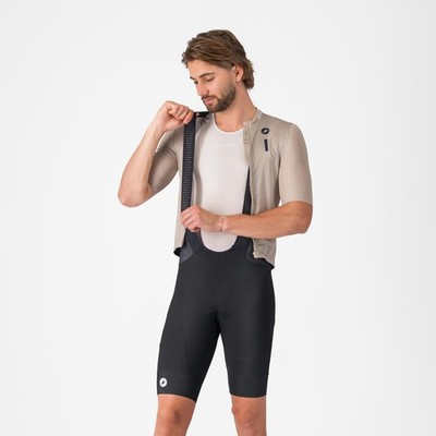 CASTELLI ENDURANCE 4 BIBSHORT HERREN TRÄGER-RADHOSE KURZ MIT POLSTER FAHRRADHOSE