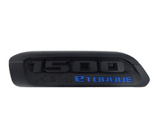 New Oem 2019-2024 Dodge Ram 1500 Hemi Etorque Left Driver Hood Emblem Black Blue