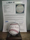 Hank Aaron Autographed Baseball With JSA COA Lotus WordPro Rare Promotional Item