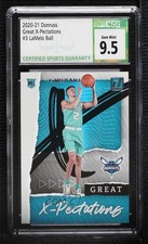 2020-21 Panini Donruss Great X-Pectations LaMelo Ball #3 CSG 9.5 Gem Mint 1b9