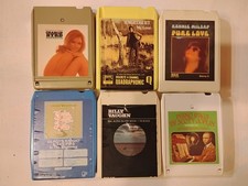 8-Track Tapes Lot Of 6 Various Titles