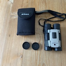 Nikon Sport Lite 10x25 DCF binoculars silver and black