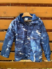 Columbia Whirlibird Interchange Jacket Snow Youth Size M Blue Kids 3 in 1