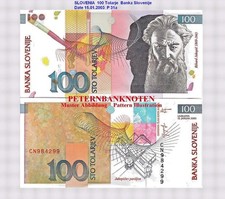 SLOWENIEN  Slovenia 100 Tolarjev 2003 Unc. P. 31a  6295#
