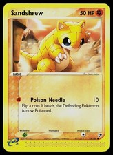Pokemon Card Sandstorm Sandshrew 75/100 Common on eBay