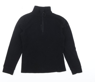Schwarzer Pullover Sweatshirt Herren UK Größe S Lafuma