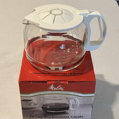 VTG Melitta 10 Cup Glass Replacement Carafe RCA-10S Aroma Brew ACM-10S