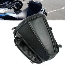 Waterproof Motorcycle Tail Bag Rear Seat Luggage Storage Backpack Saddlebags