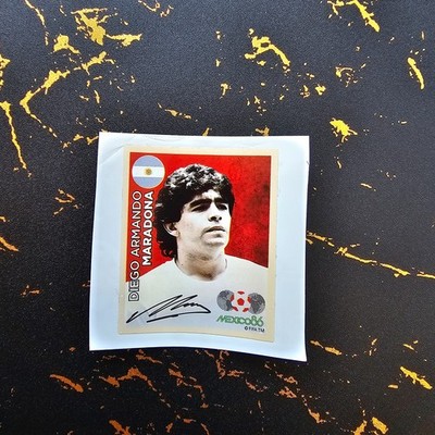 2018 Panini World Cup Russia - Diego Armando Maradona Coca Cola Zero