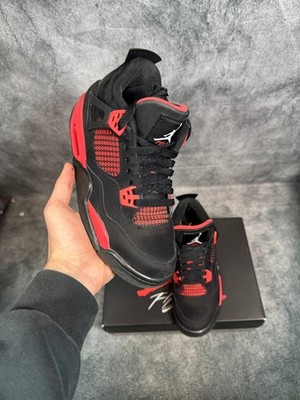 Size 6.5Y | Jordan 4 Red Thunder With Box | Pre-Owned
