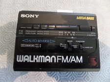 Sony Walkman WM-BF64 Personal Stereo Cassette Player with AM/FM Radio need belt?