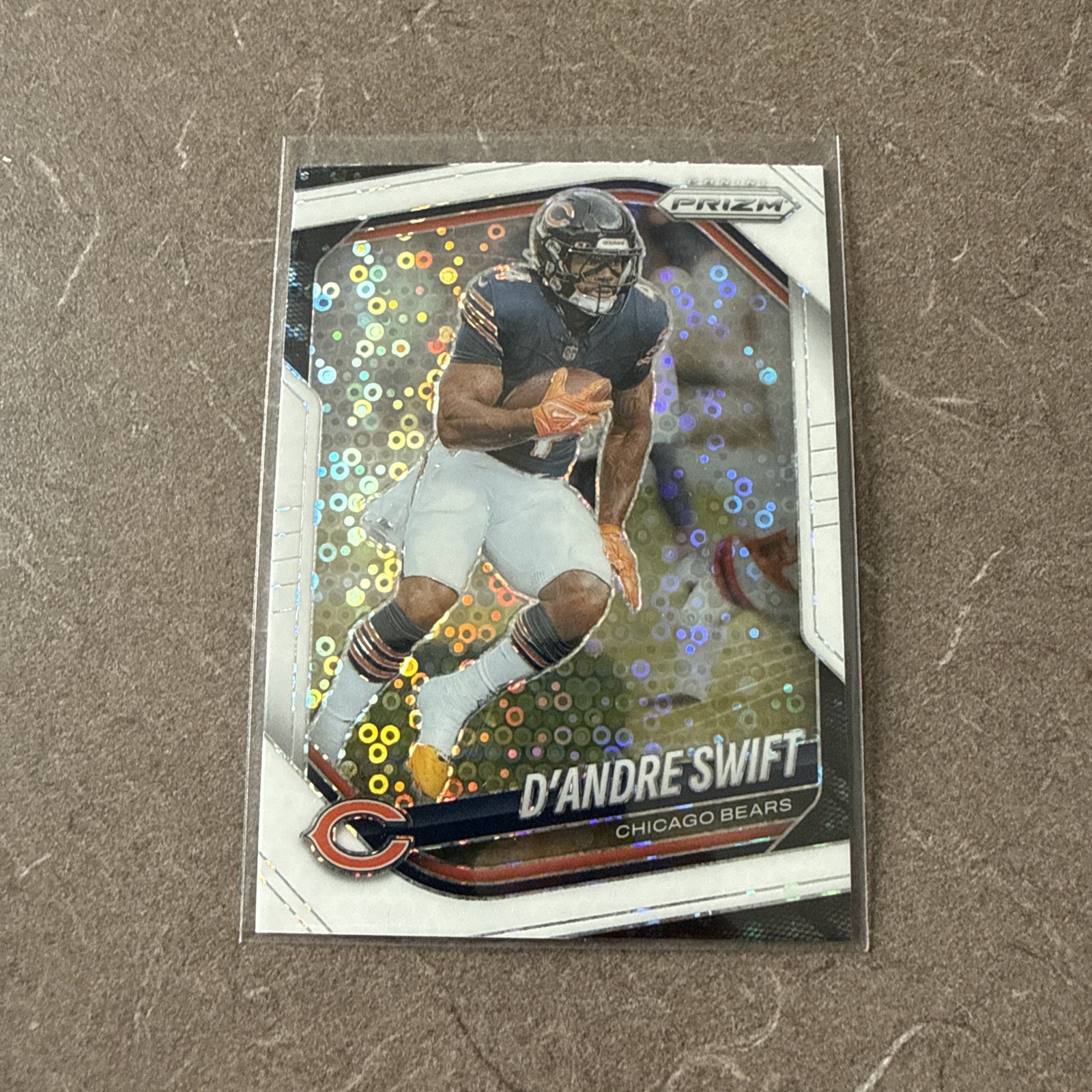 2025 Panini Prizm D’ANDRE SWIFT WHITE DISCO Prizm #236 SP