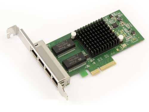 Carte PCIe à 4 ports GbE avec Intel I350