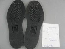 FRYE REPLACEMENT RUBBER BOOT SHOE REPAIR SOLE 🥾 SIZE 8 BLACK SPM-66 COBBLER NEW