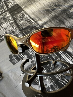 Oakley X- Metal Juliet Plasma sunglasses,fire iridium lenses 