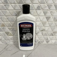 Weiman Silver Polish Cleaner Tarnish Remover for Jewelry Gold Copper Brass 8 oz