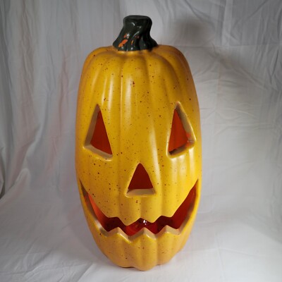 2014 Magic Power Co Halloween Pumpkin Light Up Blow Mold 21'' large jack olanter