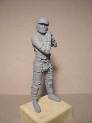 FIGURINE 1/18 PILOTE 3 F1 WINNER VROOM A PEINDRE FOR MINICHAMPS HOT WHEELS