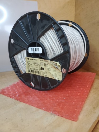 ENCORE 16 AWG FIXTURE WIRE, MTW, AWM,TEW, 600 V, APPROX 500' 6 LBS *SHIPS*TODAY