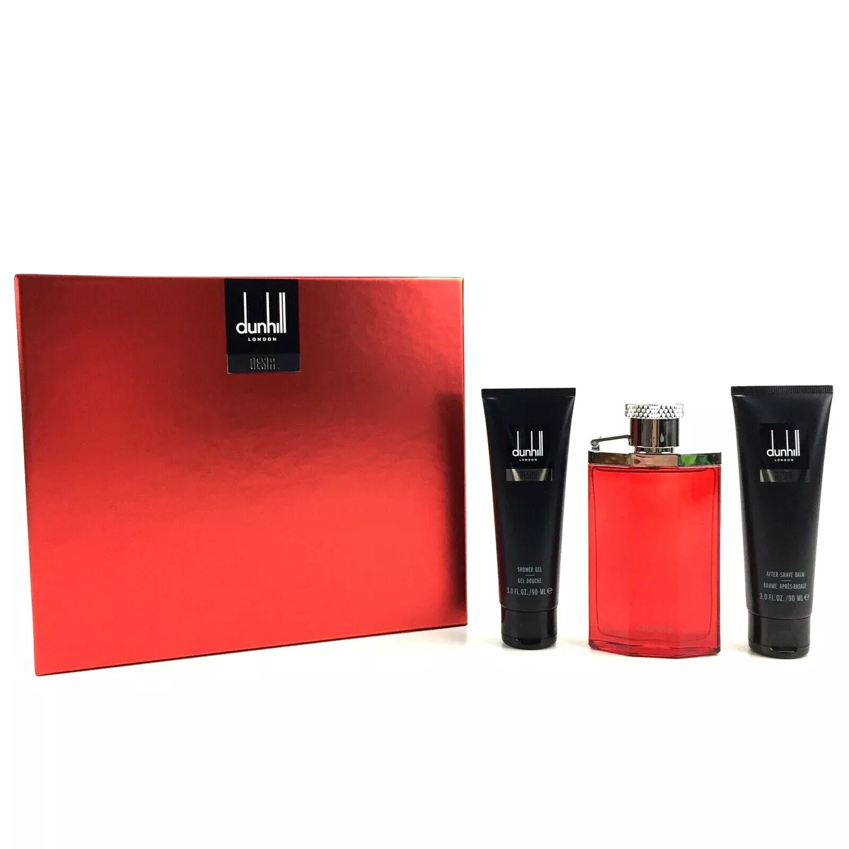 Alfred Dunhill Desire London 3 Piece Gift Set For Men BRAND NEW