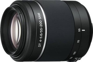Sony SAL55200-2 DT 55-200mm F/4-5.6 SAM Photography Lense Camera Lens