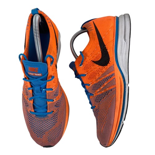 flyknit trainer blue