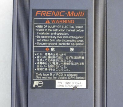 Fuji FRENIC-Multi FRN7.5E1S-2KDM 動作保証 Fuji FRENIC-Multi FRN7