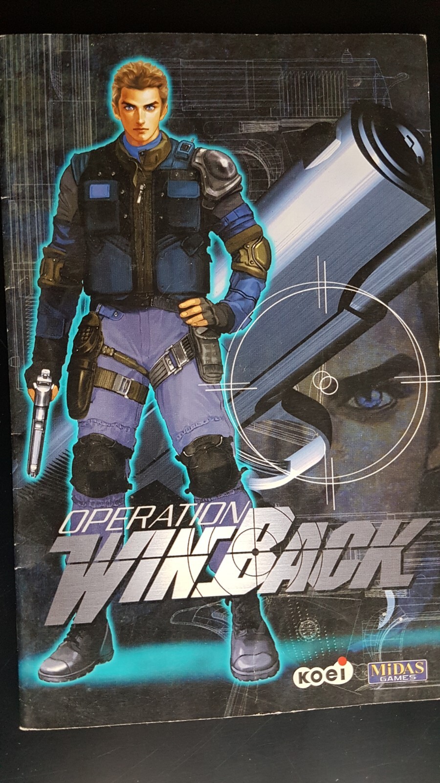 Livret Opération Win Back sur PS2