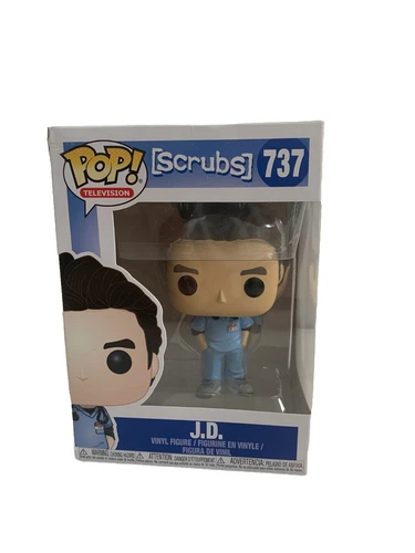 Funko Pop! Vinyl Figure: Television Scrubs - J.D. #737 W/Protector