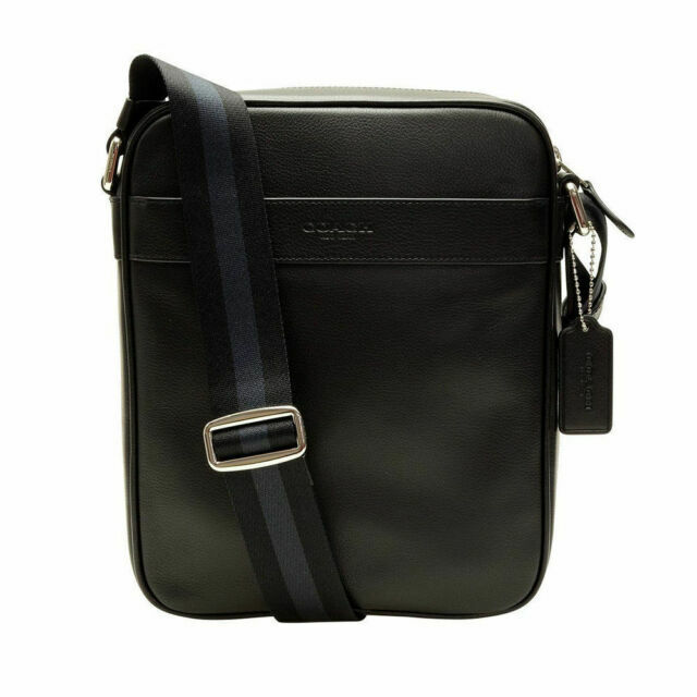 Coach Men's F54782 Leather Shoulder Crossbody Flight Bag Coach Men's F54782 Leather Shoulder Crossbody Flight Bag