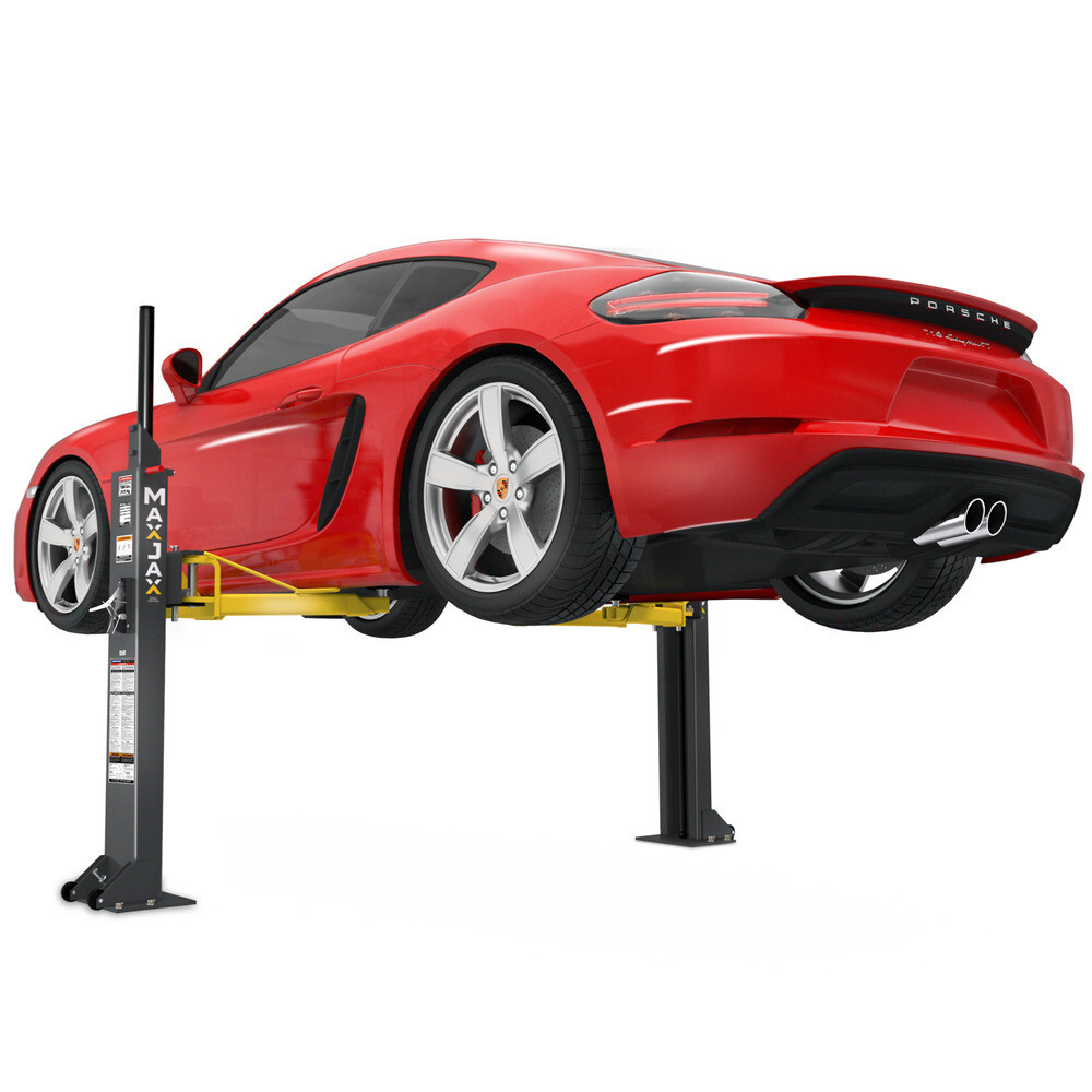 MaxJax Portable Two-Post Garage Lift - 7000 lb. Capacity - 5175548