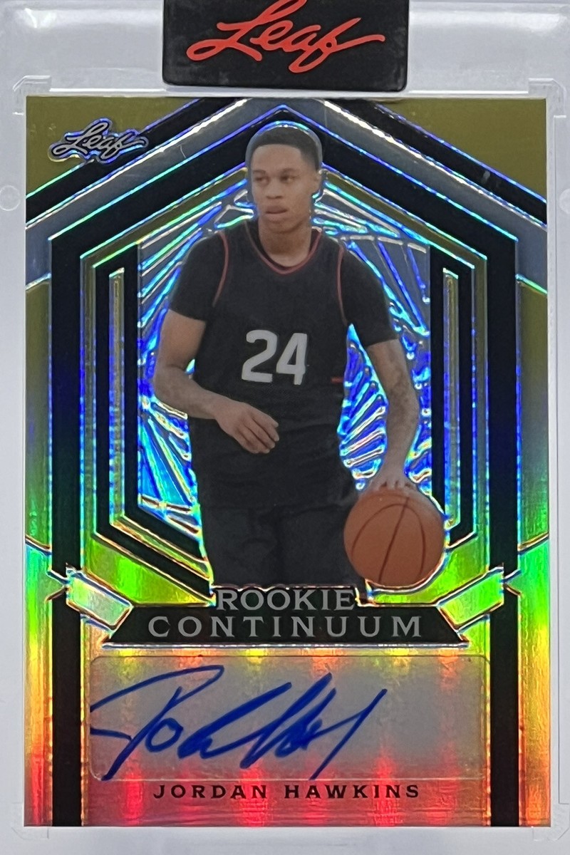 Jordan Hawkins 他 leaf NBA auto 自筆 /7シリ Jordan Hawkins 他 leaf NBA auto 自筆 /7シリ